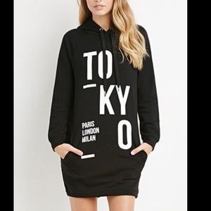 Forever 21 Hoodie Dress